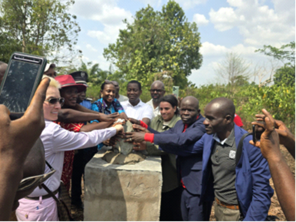 Rencontre de terrain autour d’un projet porté à Oumé